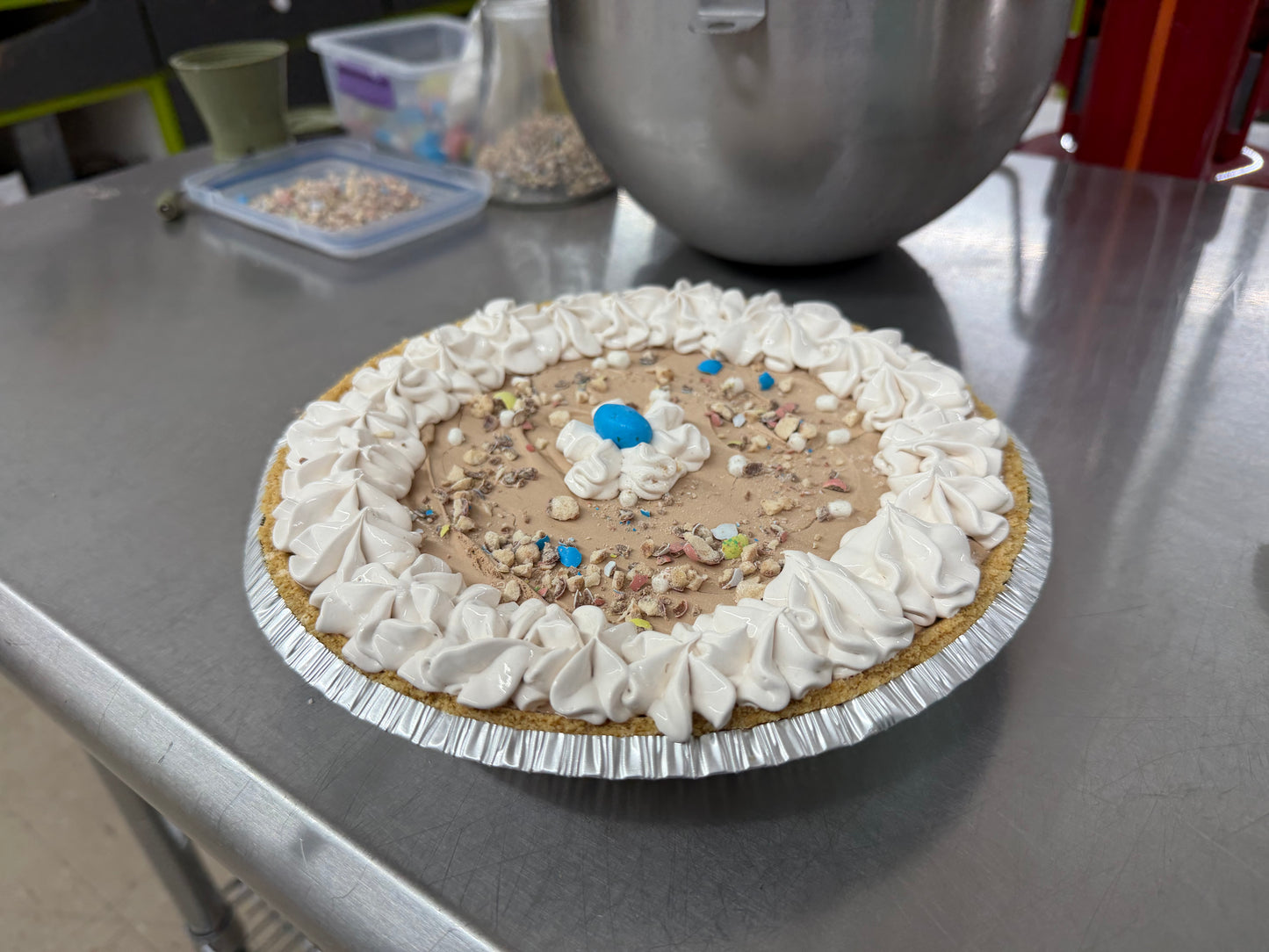 Malted Chocolate Pie