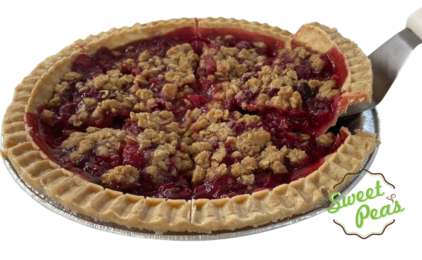 Cherry Crumble Pie