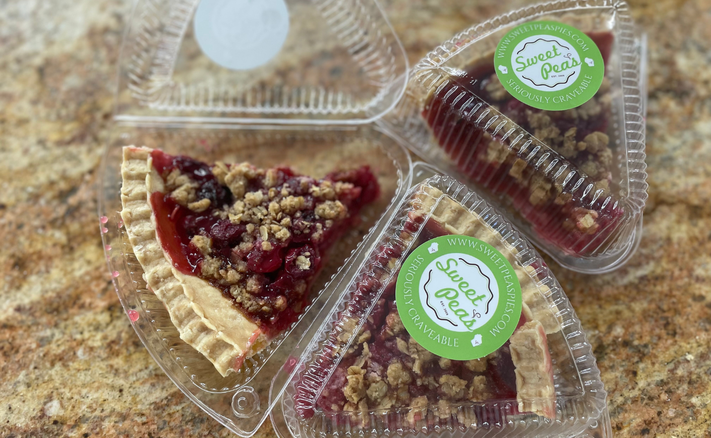 Cherry Crumble Pie