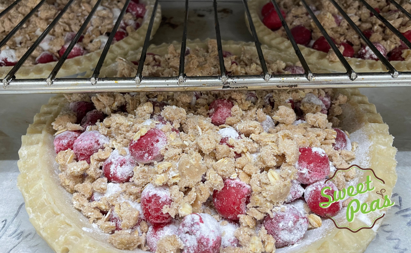 Cherry Crumble Pie