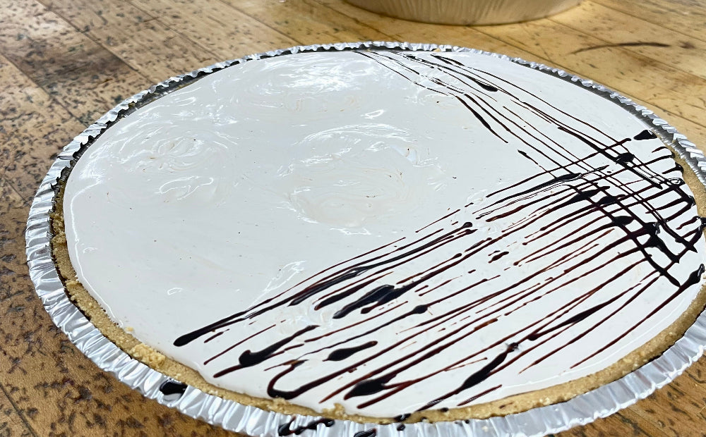 Coffee Ice Cream Pie with Chocolate