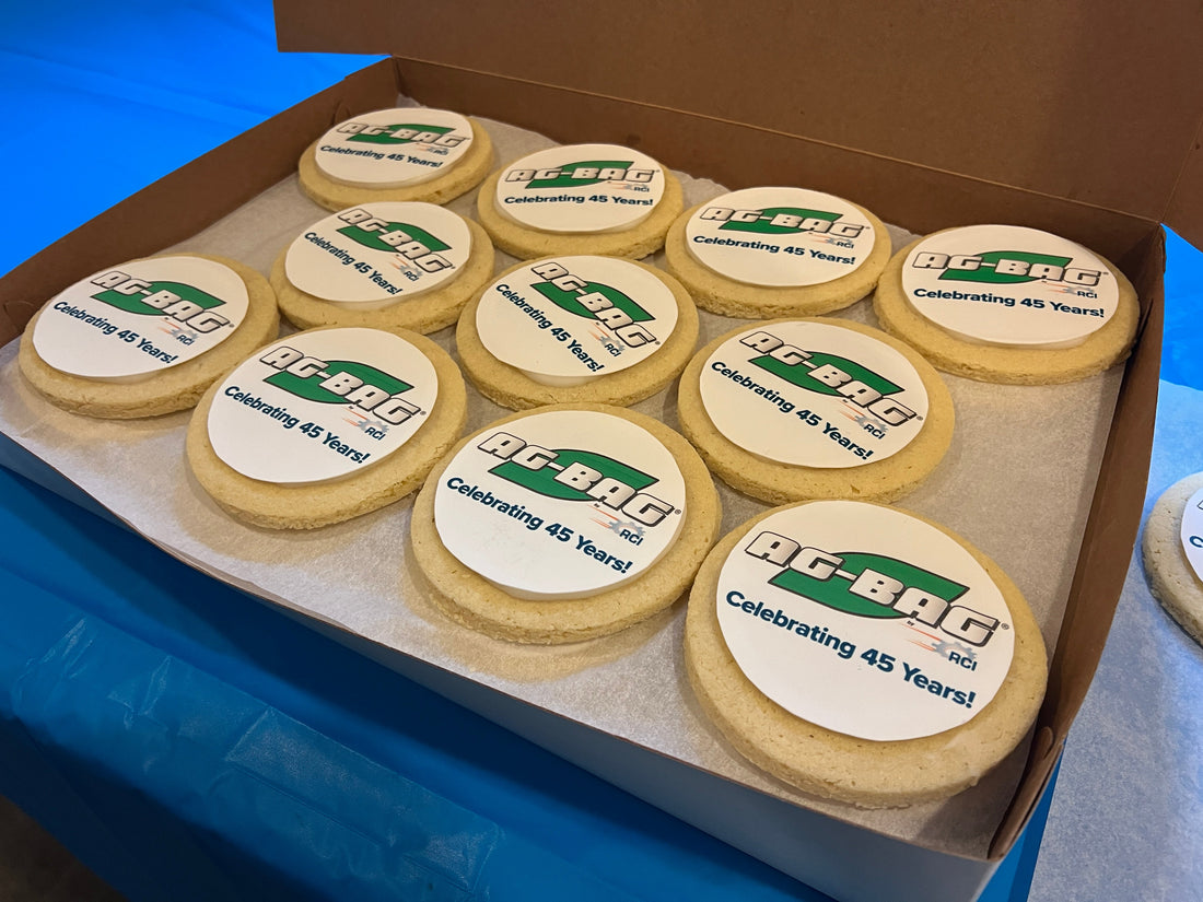 Sweet Pea's in Mayville Wisconsin makes custom orders and edible printed designs with just 48 hours notice.