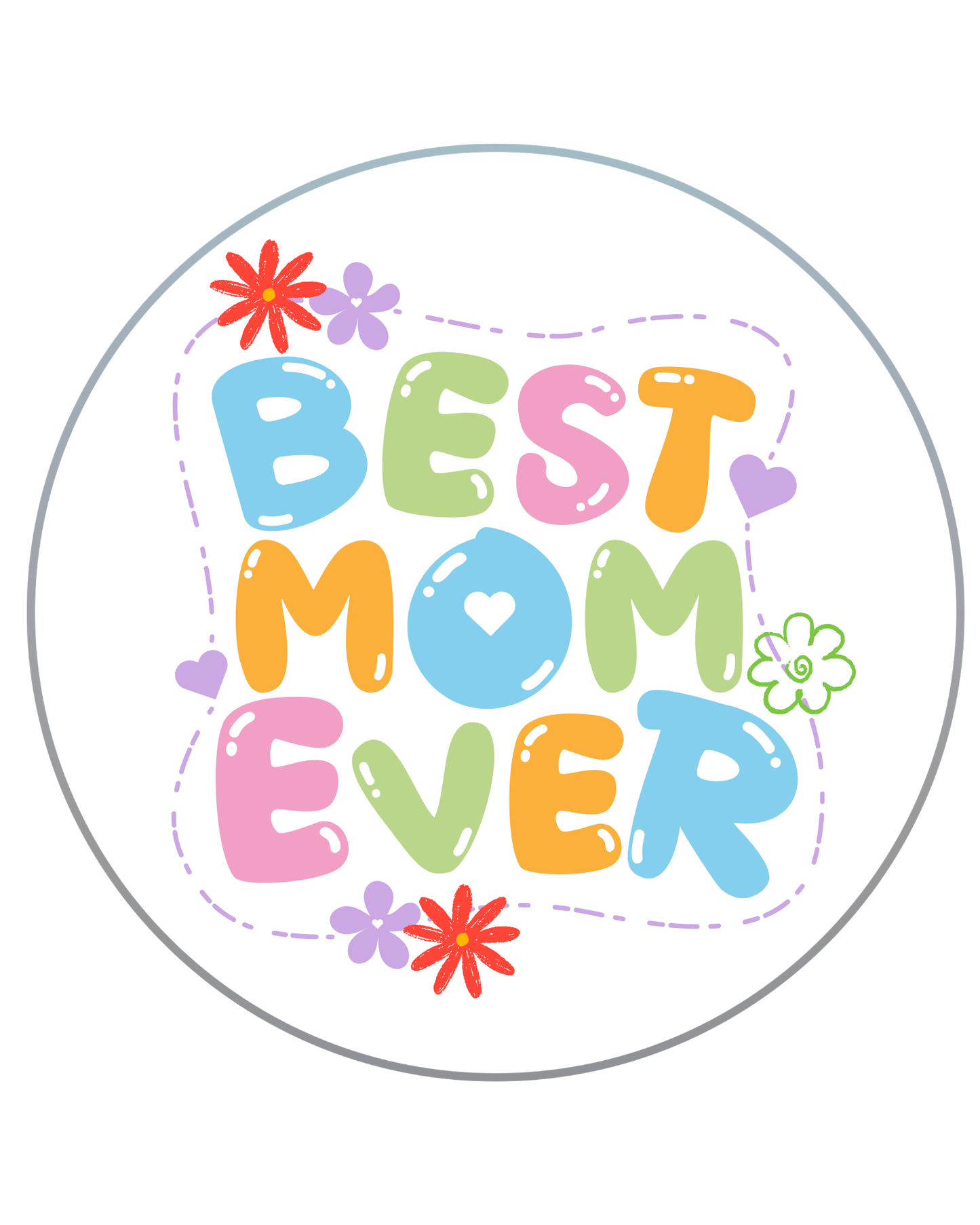 8" Double Layer Mother's Day Cake