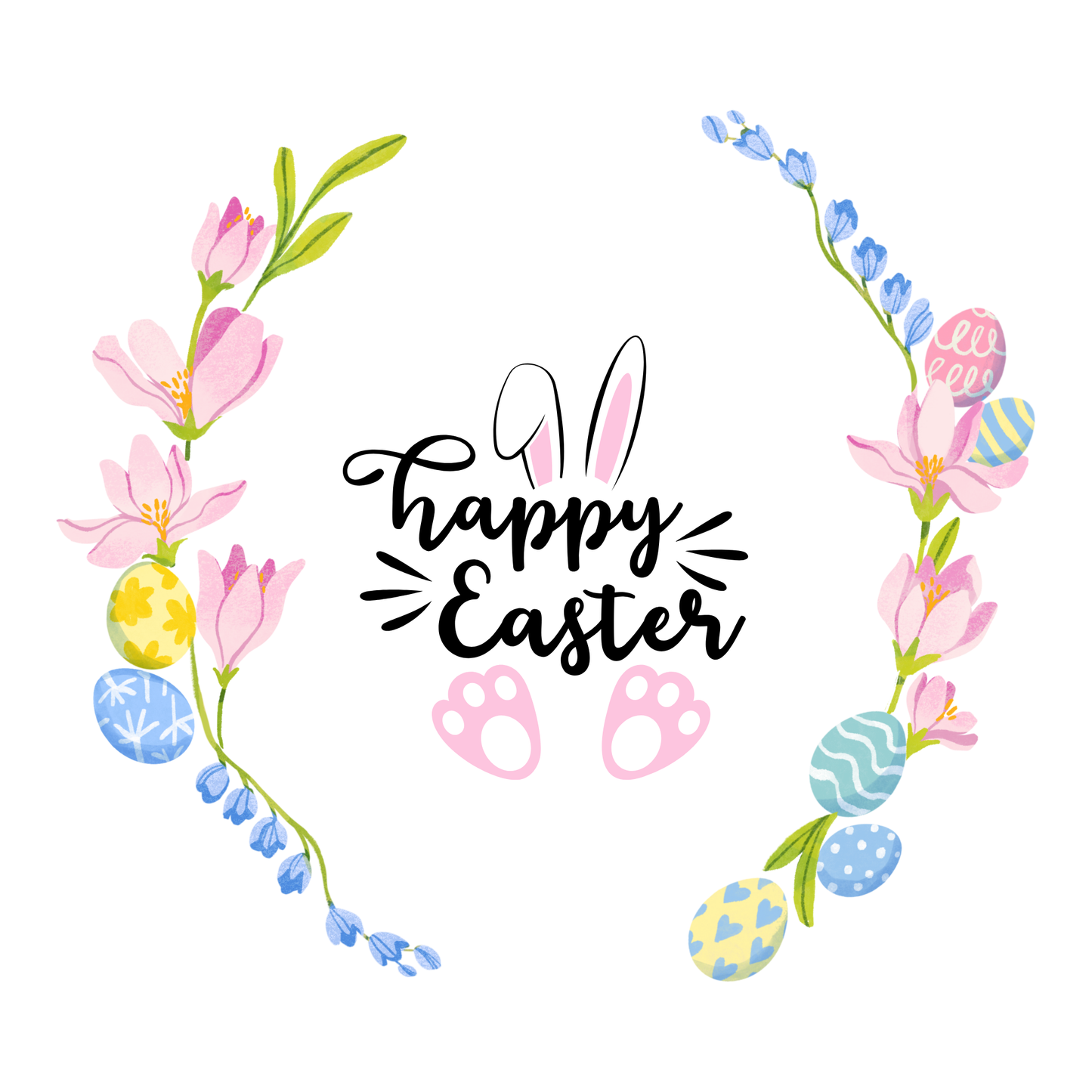 8" Double Layer Easter Cake