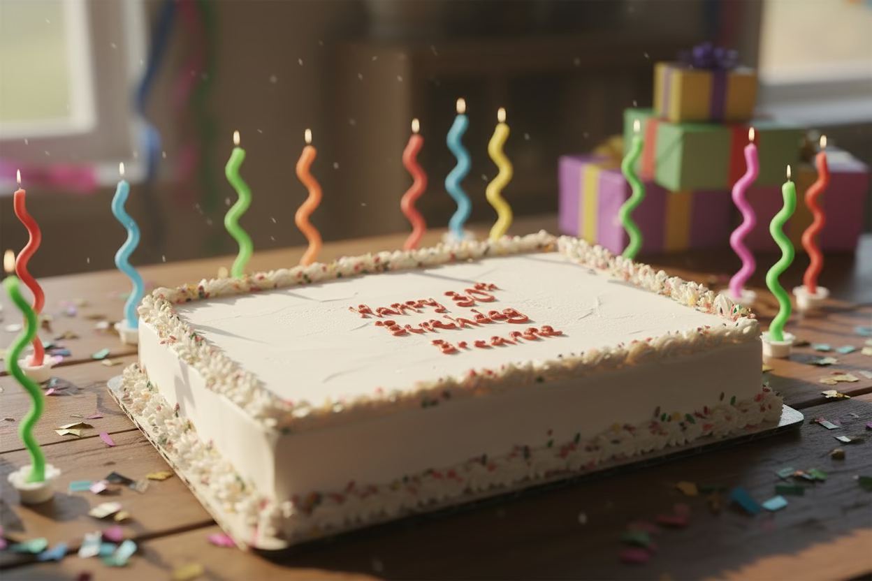 Cake Variety - Sheet Cake 1/2