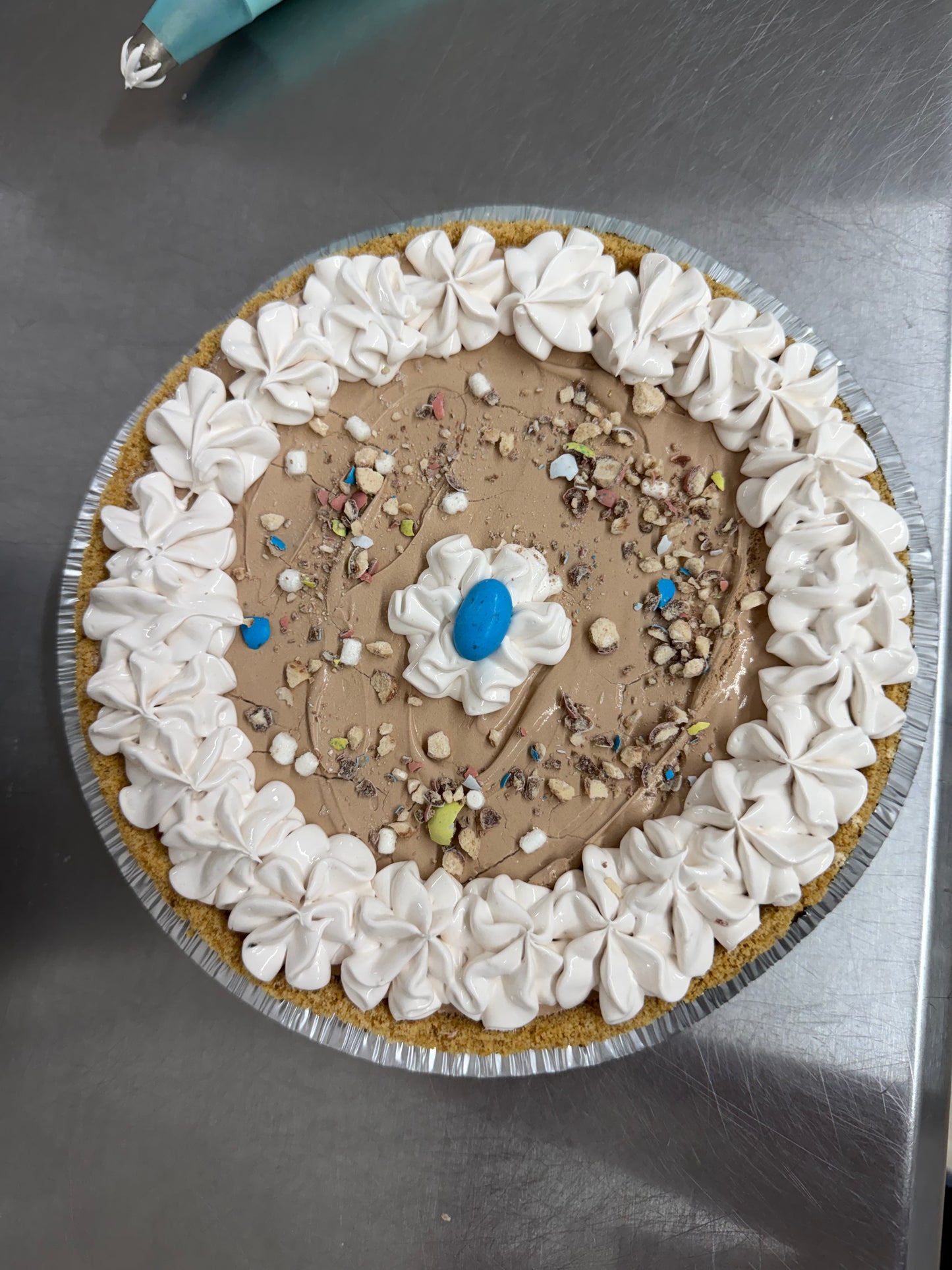 Malted Chocolate Pie