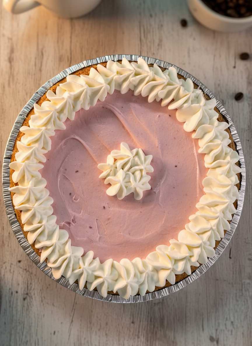 Gluten free friendly crust raspberry icebox pie at Sweet Peas 