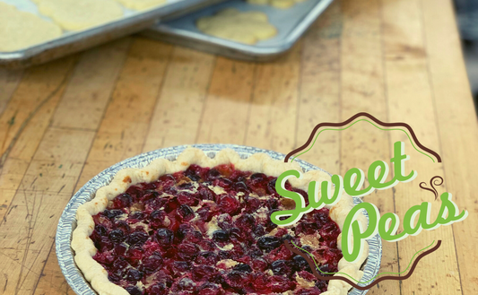 Cranberry Custard Pie